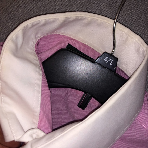 Ralph Lauren Contrast Collar Shirt, Pink 16.5 - Picture 6 of 6